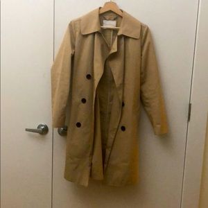 everlane xs trench coat